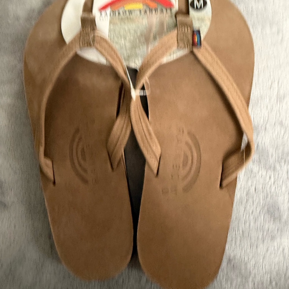 Rainbow Tan Sandals